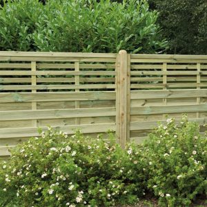 Forest 6' x 4' Kyoto Pressure Treated Decorative Fence Panel (1.8m x 1.2m) by Buy Sheds Direct