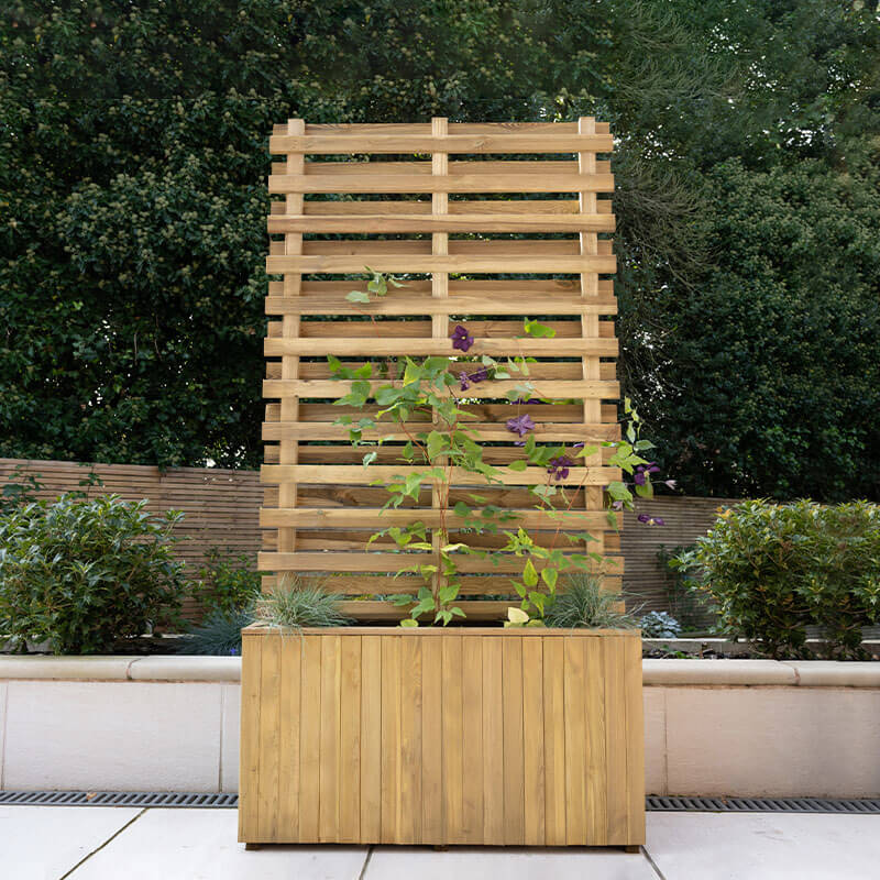 2'11 x 1'3 Forest Wooden Garden Living Wall Planter (0.9m x 0.39m) by Buy Sheds Direct