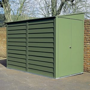 9' x 5' Trimetals MCG950 Premium Motorcycle Metal Garage- Security Storage (2.65m x 1.60m) by Buy Sheds Direct