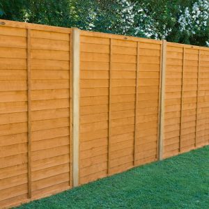 Forest 6' x 5' Straight Cut Overlap Fence Panel (1.83m x 1.52m) by Buy Sheds Direct
