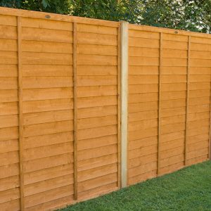 Forest 6' x 6' Straight Cut Overlap Fence Panel (1.83m x 1.83m) by Buy Sheds Direct