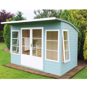 10 x 6 Shire Orchid Contemporary Wooden Garden Summerhouse by Buy Sheds Direct