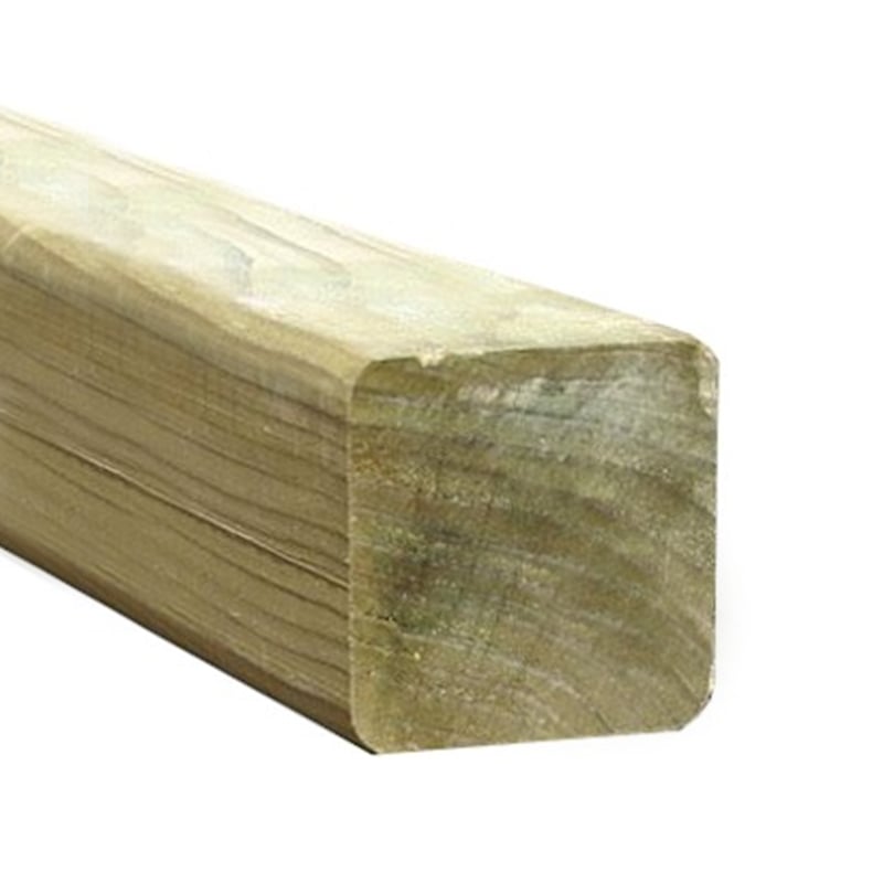 4'11" x 2.7" x 2.7" Forest Planed Fence Post (1500mm x 70mm x 70mm) by Buy Sheds Direct