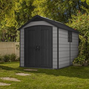 7' x 11' Keter Premier Plastic Garden Shed (2.28m x 3.50m) by Buy Sheds Direct