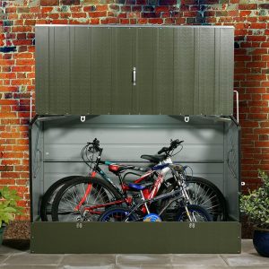 6x3 Trimetals Green 'Protect.a.Cycle' Secure Garden Storage by Buy Sheds Direct