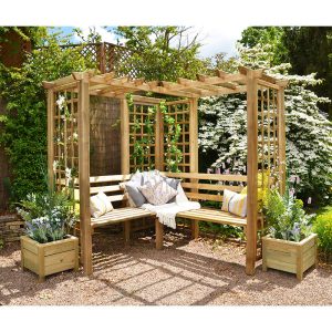 Forest Sunflower Arbour Seat (Sorrento) by Buy Sheds Direct