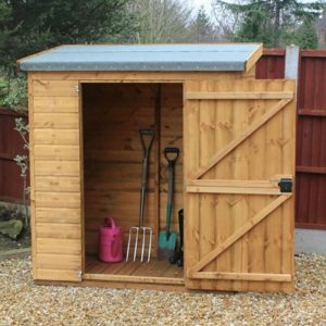 6' x 3' Traditional Shiplap Pent Wooden Garden Tool Storage Shed (1.83m x .91m) by Buy Sheds Direct