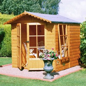 6'6 x 6'9 Shire Buckingham Garden Summerhouse by Buy Sheds Direct