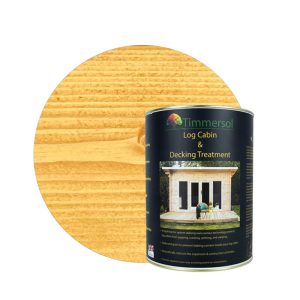Timmersol Siberian Larch Log Cabin & Decking Treatment (5 Litres) by Buy Sheds Direct