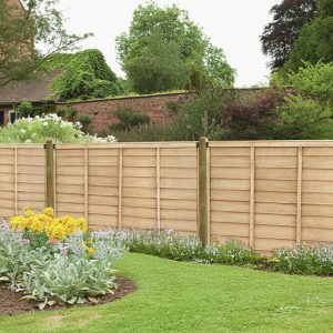 Forest 6' x 3' Larchlap Signature Fence Panel (1.83m x 0.90m) by Buy Sheds Direct