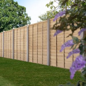 Forest 6' x 5' Larchlap Signature Fence Panel (1.83m x 1.50m) by Buy Sheds Direct