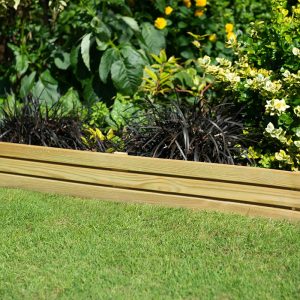 Forest Slatted Edging 1.2m (3 Pack) by Buy Sheds Direct