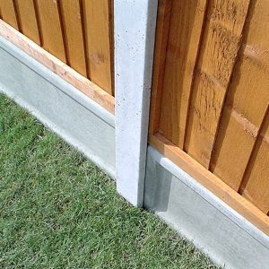 8' x 4" x 3" Forest Lightweight Concrete Fence Post (2440mm x 104mm x 80mm) by Buy Sheds Direct