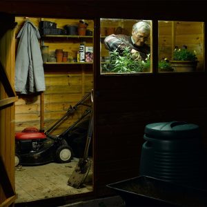 Hubi Work 16 Solar Light (LED Strip) & Charger by Buy Sheds Direct