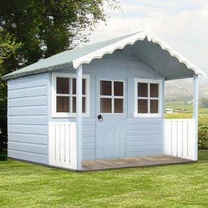 6' x 4' Shire Stork Kids Wooden Playhouse (1.69m x 1.7m) by Buy Sheds Direct