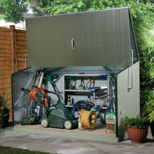 6x3 Trimetals Green Storeguard Metal Garden Storage Unit by Buy Sheds Direct