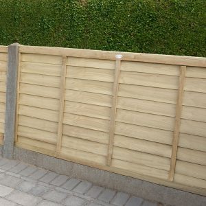 Forest 6' x 4' Pressure Treated Lap Fence Panel (1.83m x 1.22m) by Buy Sheds Direct
