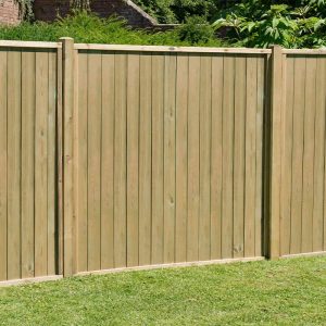 Forest 6' x 6' Pressure Treated Vertical Tongue and Groove Fence Panel (1.83m x 1.83m) by Buy Sheds Direct